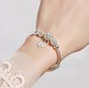Adjustable Size 925  Silver Bangle Cuff Dreamcatcher Tassel Feather Round Bead Charm Bracelet Jewelry For Women Wedding