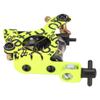 10 Wraps Coil Tattoo Machine Lemon Yellow Electroplating Iron Frame Liner Tattoo Machine for Novice