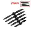 2Pairs Folding Propeller 6x4 7x3 8x6 9x5 10x6 11x6 Paddle Blades Fixed Wing Props with 3MM Hole for RC Airplane Glider DIY Parts
