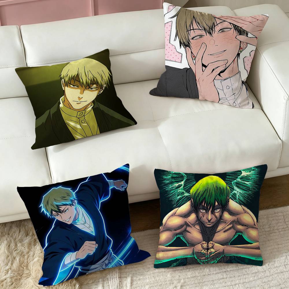 Zenin Naoya Pillow Case Square Double-Sided Sofa Cushion Cover Bedroom Bedside Pillow