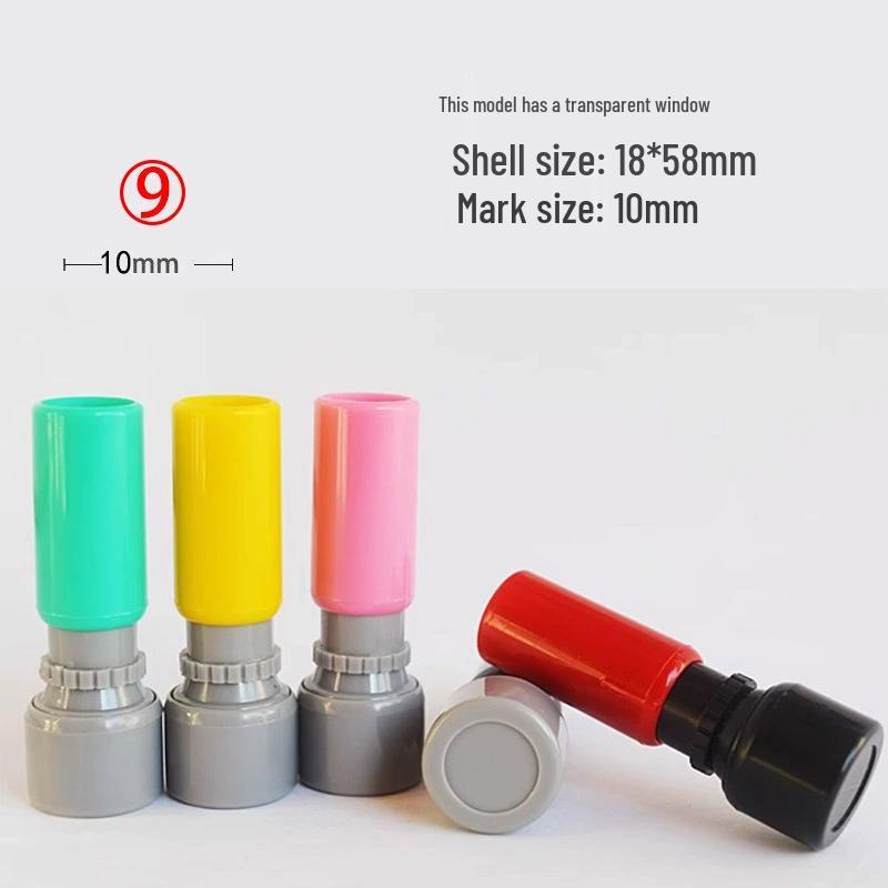 Lichtempfindliches Stempelset: Zahlen 0-9 zum Markieren & Journaling