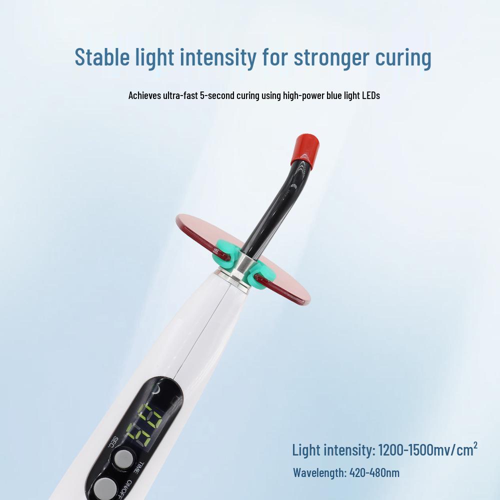 New LED Type B Dental Blue Light Curing Lamp - European/American Standard, Woodpecker Compatible