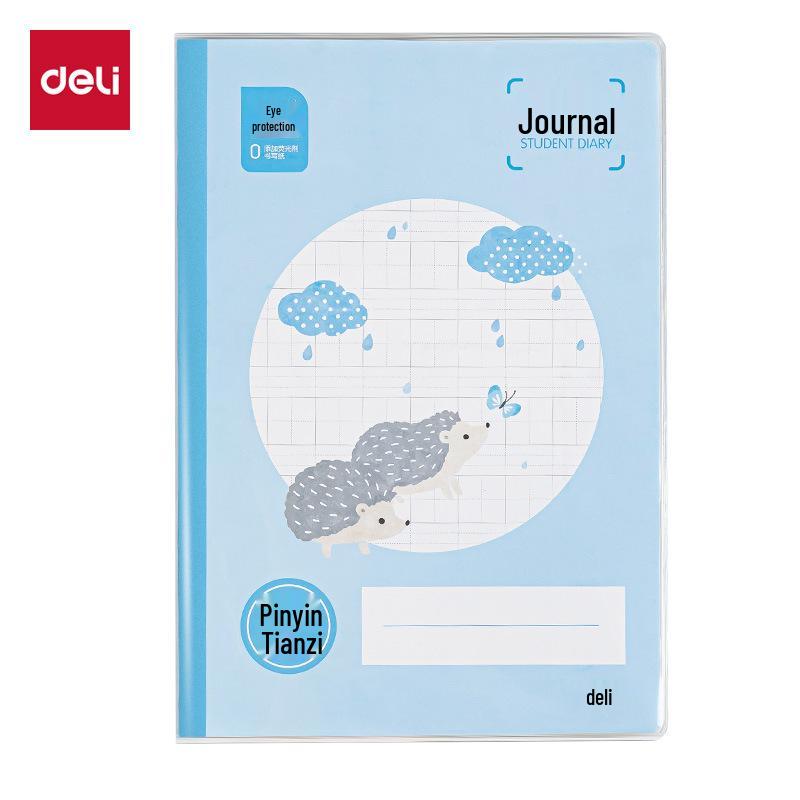 

Deli T3272 Series 32K Thick Grid Notebook with Glue Binding and Fresh Simple Design 72