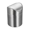 Dust-proof Mini Flip Trash Can Rust-proof Creative Storage Bin Desktop Trash Can  Kitchen