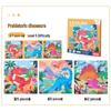 Advanced 3-in-1 Folding Magnetic Puzzle Quiet Book for Early Education