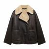 Autumn/Winter Women's European & American Shearling Double-Sided Coat - Street Fashion 2023