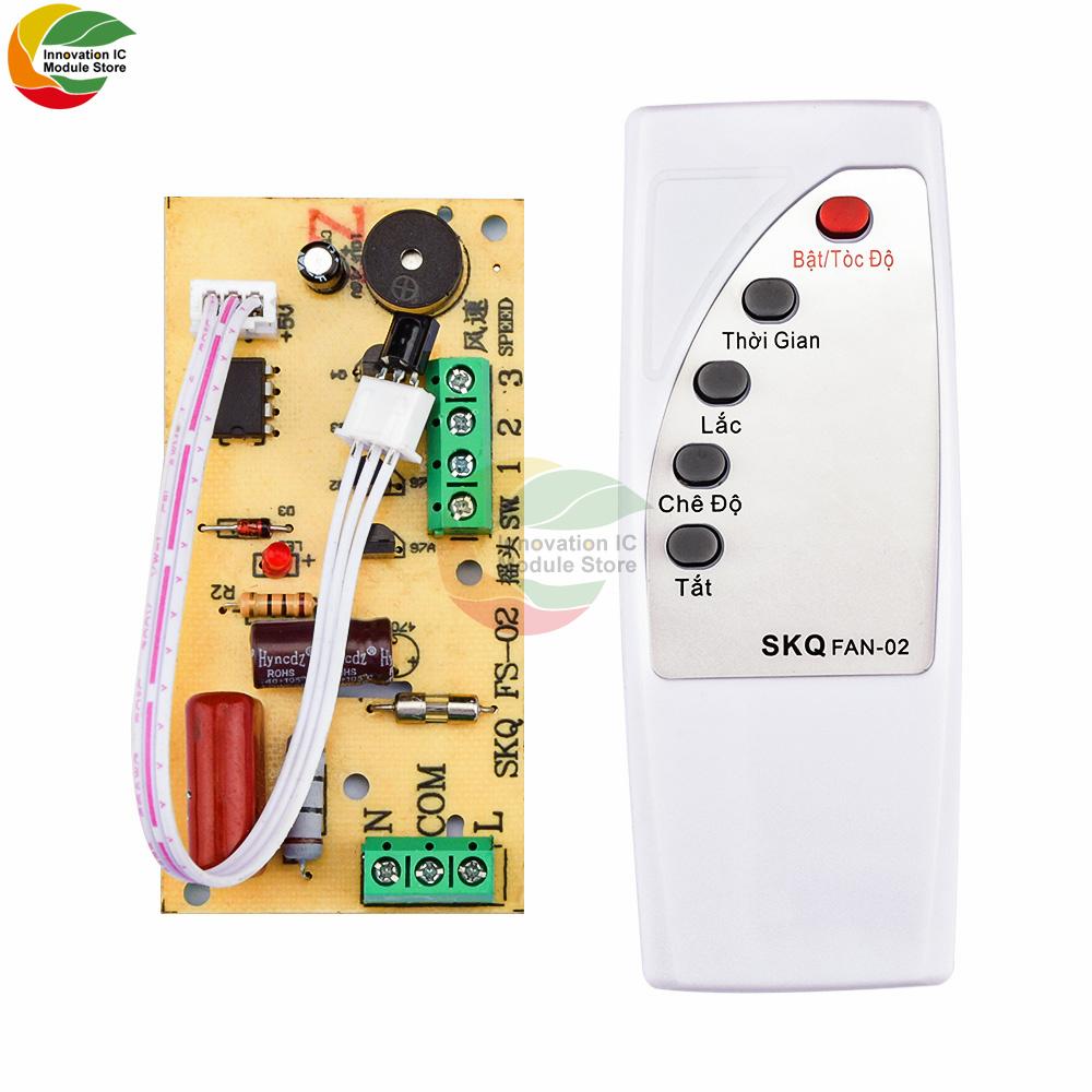 Universal Fan Remote Control Modification Board Mini Fan Circuit Board Control Motherboard Electric Fan Universal Computer Board