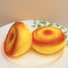 Slow Rising Egg Tart Squeeze Squishy Toys Round Decompression Toy New Stress Relief Toys  Gifts
