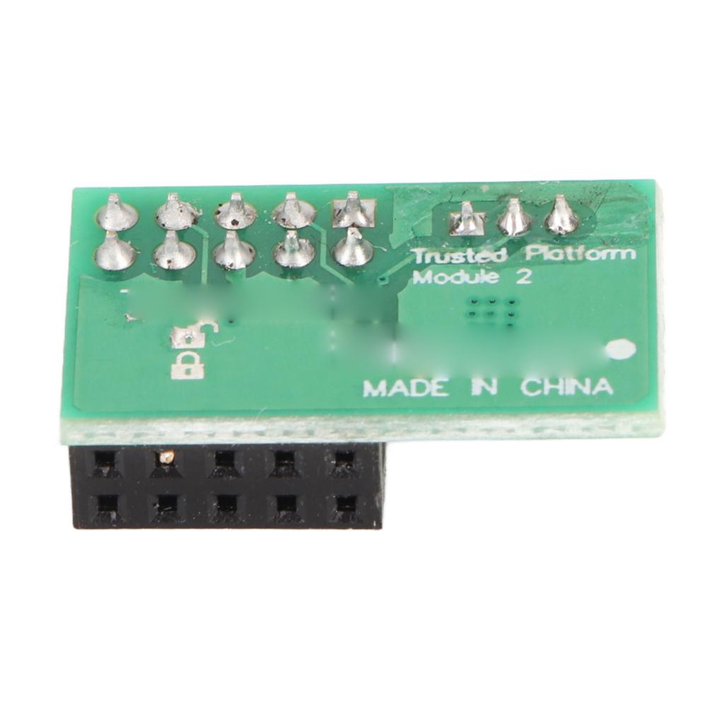 TPM 2.0 Modul 10Pin SPI 3.3V 9670 Chipsatz für SuperMicro Hohe Sicherheit Stabiles Sicherheitsmodul