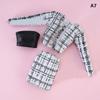 1Set 30Cm Fashion Doll Clothes Fashion Three-Piece Suit 1:6 Doll Dress Up