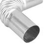 Car Air Duct Connector, Heater Hose, Parking Heater Pipe, Stainless Steel, Heater Pipe for