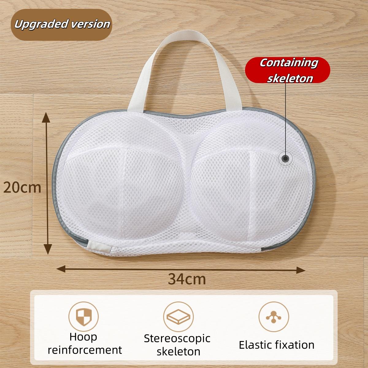 

1 шт. Мешок для стирки бюстгальтеров, пакет для стирки нижнего белья, чехол для чистки бюстгальтеров, сетчатый карман против деформации, специальный для стиральной машины