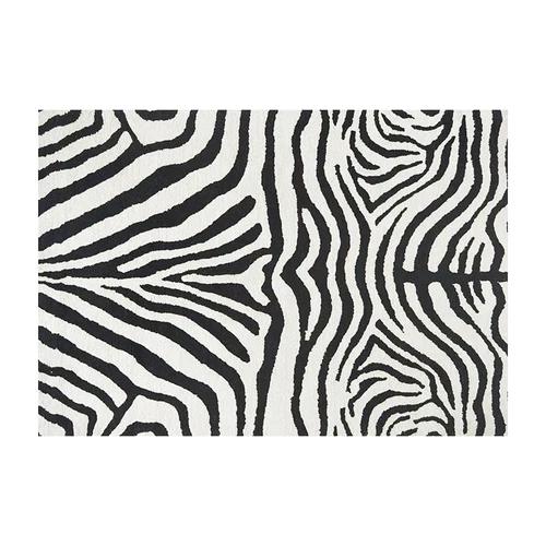 Nordic Antiskid Plush Carpets for Living Room Luxury Zebra Pattern Bedroom Decor Carpet Home Mats Big Size Foldable Office Rug