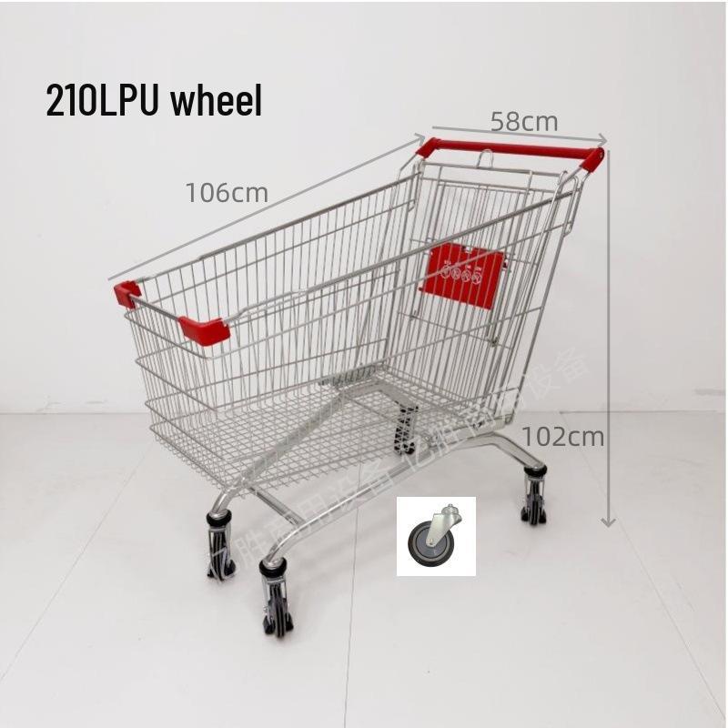 European Shopping Cart for Supermarkets, Malls, and Grocery Stores