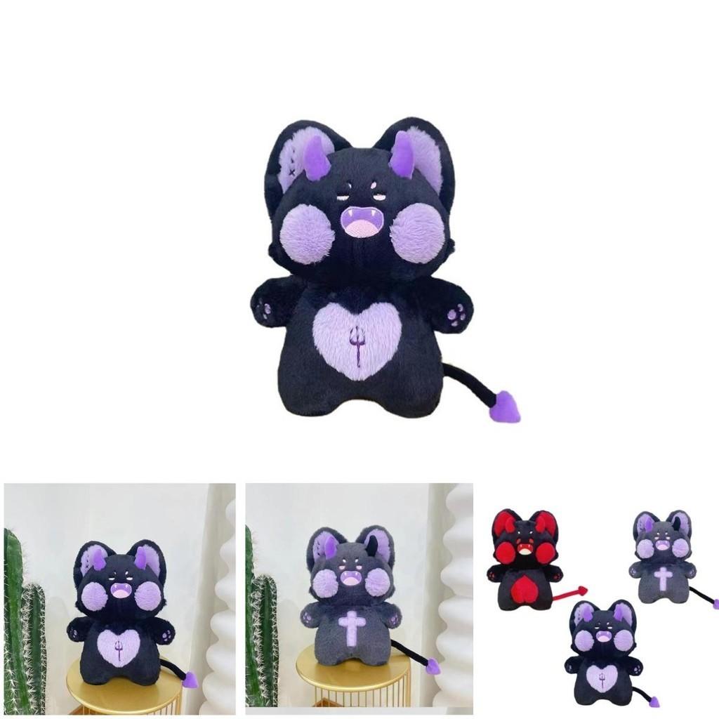 Devil Doodle Cat Plush Toy, Perfect Birthday Gift For Him Or Her!