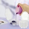 25Pcs Cats Claw Shaped Wax Melt Molds For Crafting Wickless Candle, Clear Melting Clamshell Molds for Soap Candle Making