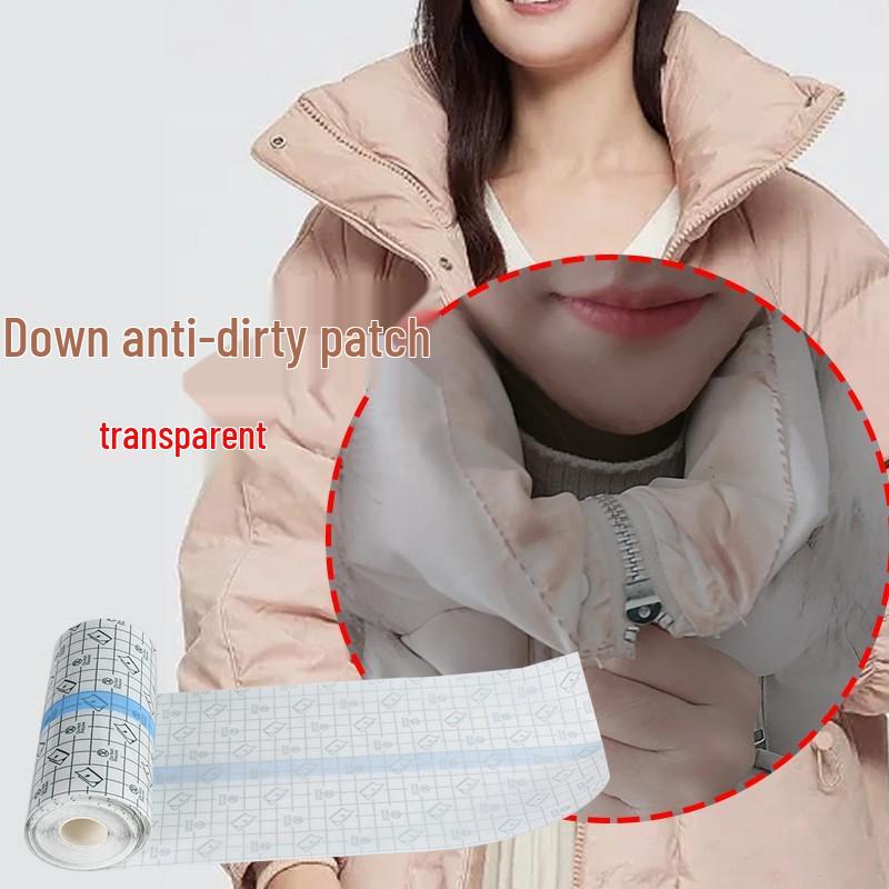 Disposable Anti-Dirty Sweat Protector for Shirt Collars and Down Jacket Necklines