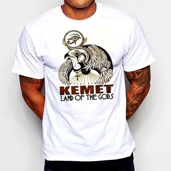 Египетский Кемет Маат Фараон Тутанхамон Нефертити Иероглифы Анкх Черная История Унисекс Футболка XL