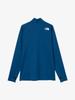The North Face Expedition Dry Dot Zip High Long Sleeve Mountain Size L T-Shirt, Unisex, Blue,