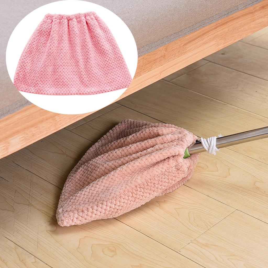 Multi-Purpose Polyester Sweeping and Mopping Broom Head Cover, Reusable, Absorbent Sweatband for Living Room, Bedroom, Kitchen, Household Cleaning