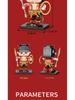 Compatible Lego Nezha Reborn & Ao Bing Cartoon Assembly Building Blocks & Gifts