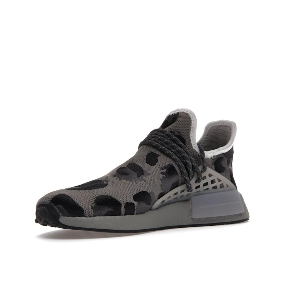Pharrell X Adidas NMD Human Race Animal Print - Ash Unisex Sneakers Grey Mgh-Solid-Grey Core-Black ID1531