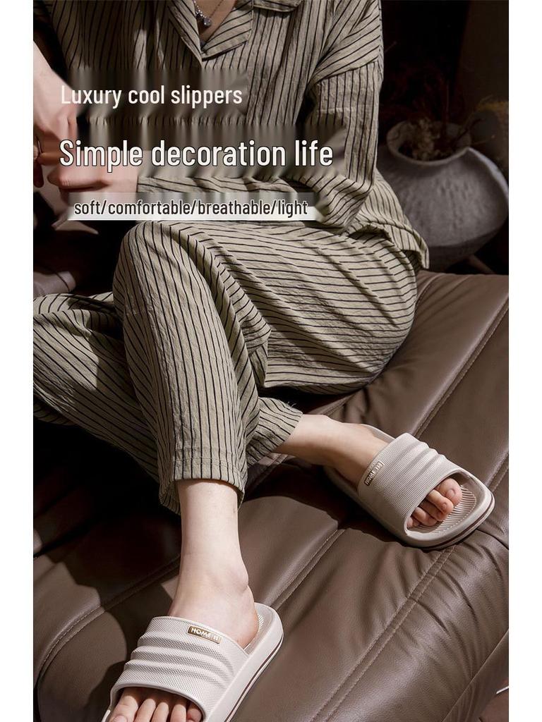 Women's EVA Cloud-Feel Non-Slip Slippers 2025 - Thick Sole for Indoor/Outdoor Wear