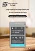 BLS5 Camera Battery Compatible with EPL7/6/5/3/2/1, EPM2, EP3/2, EM10, BLS1