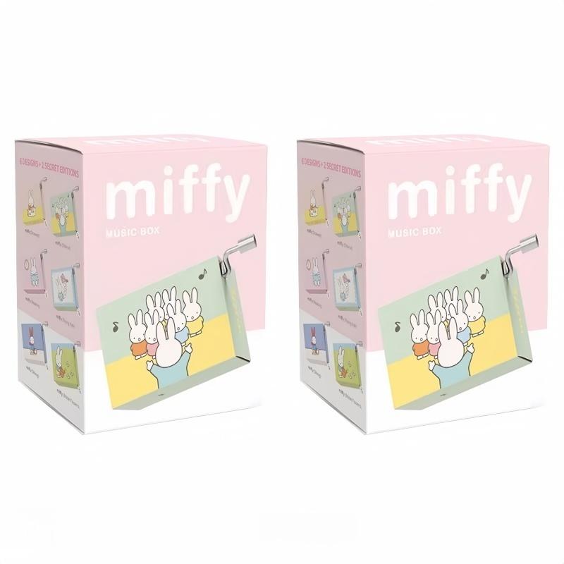 Miffy Music Box Series Trendy Play Blind Box Cute Gift Sound-Producing Toy Gift