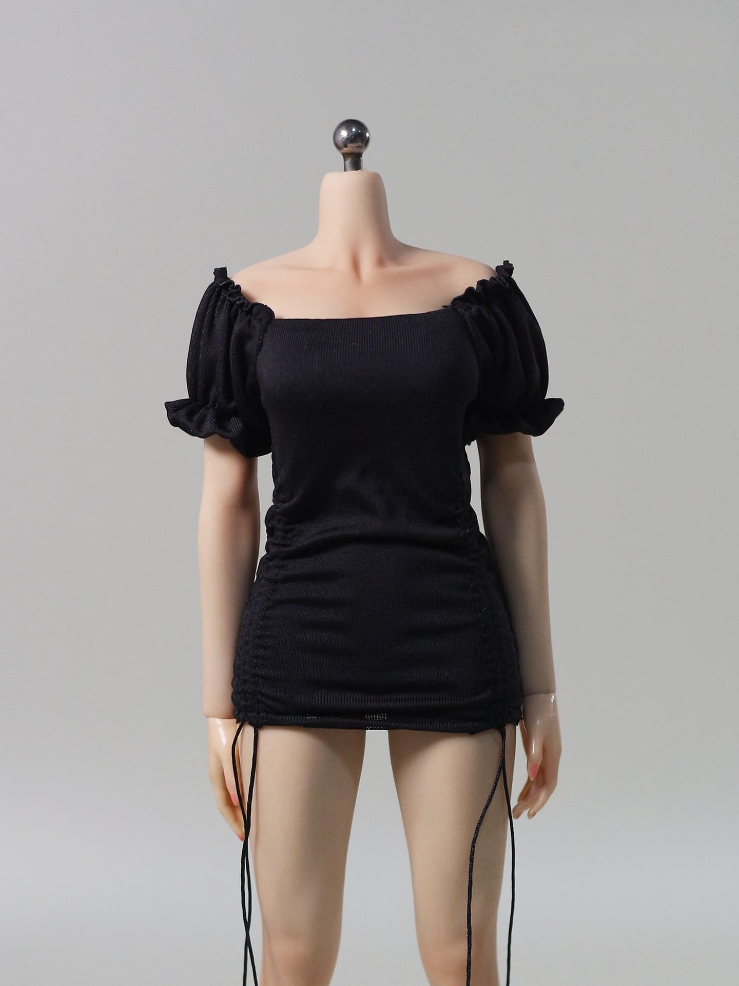 

HAMRETHYPPZ 16 Масштаб Костюм, Одяг для Жіночої Фігурки, Французька Сукня, Спідниця на Шнурку, Декольте, Сексуальна Сукня (Тіло, Голова, Взуття тощо. Не входить)