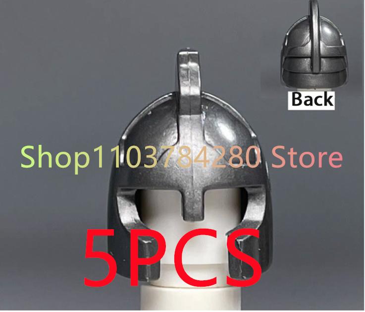 Blocs de Construction Médiévaux Soldat Figurine Accessoires Capes Boucliers Casques Lances Arbalètes Armures Briques Couteau Supports Jouet Cadeau