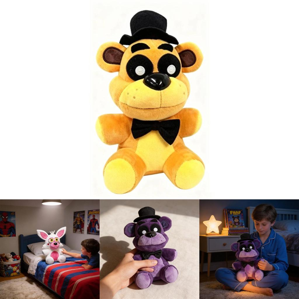 Five Nights At Freddys Plush Toy Stuffed Animal With Soft Fill For Birthday Gift Or Fan Collectible