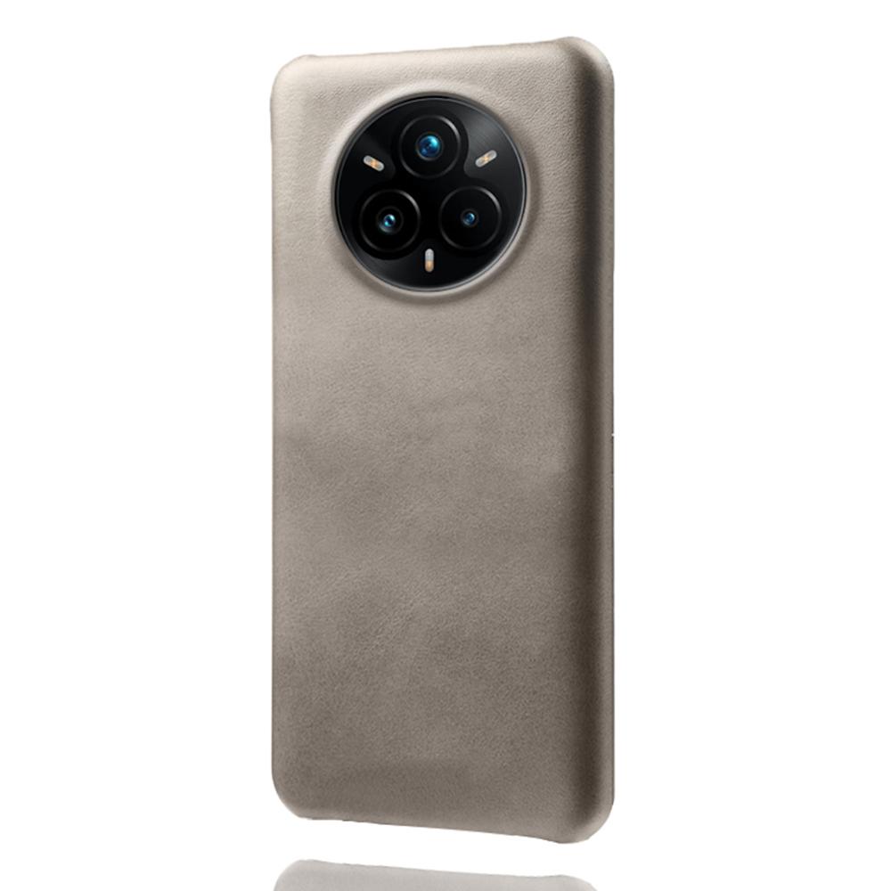 For Realme 14 Pro+ 5G Case Calf Texture PU Leather Hard PC Protective Phone Cover