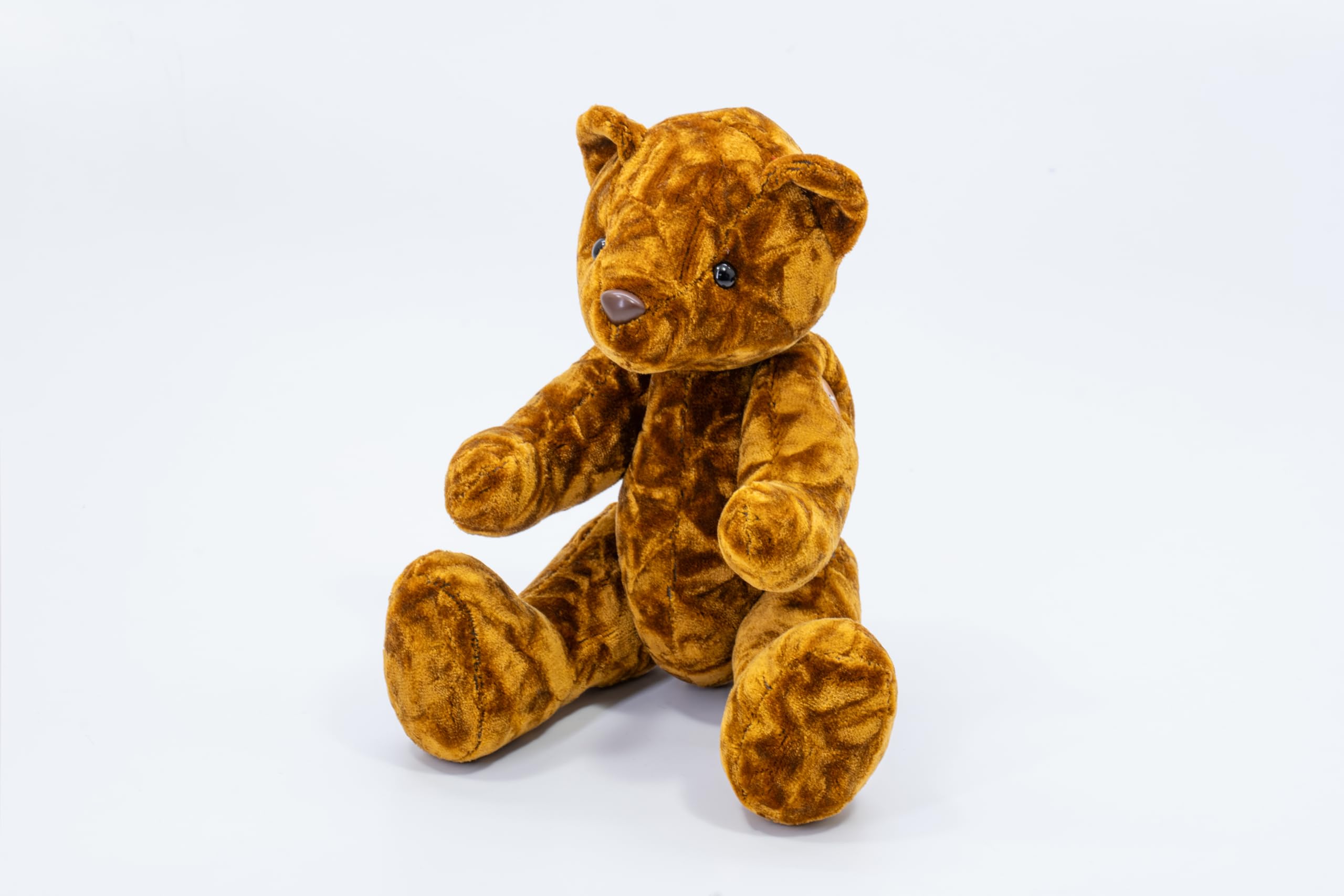 

Miyabi Kinkazan Plush Toy, Chinchilla, Gold, Bear, MI-KMCCGO