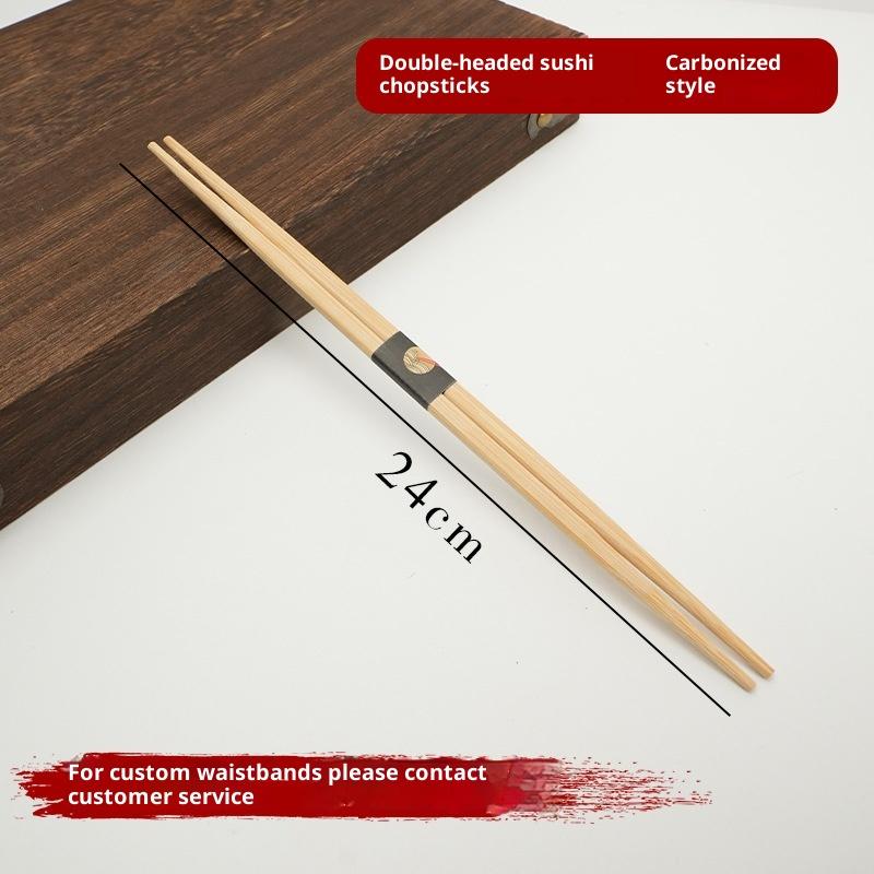 10Pairs Wooden Chopsticks Japanese Sushi Eco-Friendly Reusable Korean Chinese Food Chop Sticks Set Kitchen Gadgets