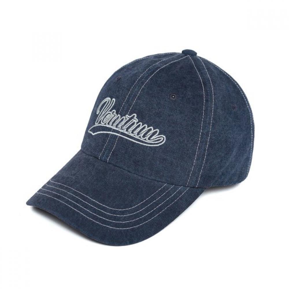 Verutum Wave Logo Pigment Stitch Cap Navy Hw Bc214p Single option