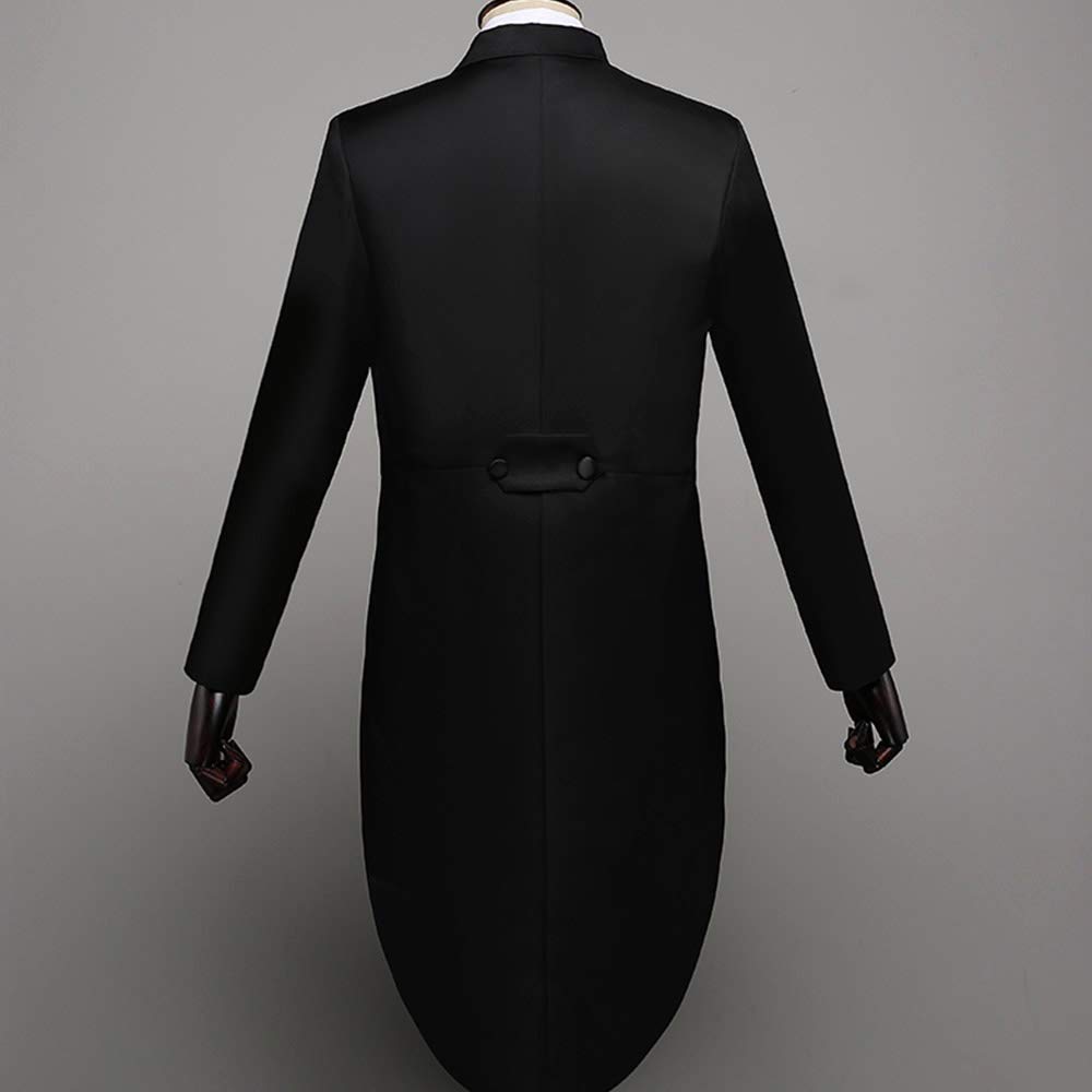 [PEI] Herren-Zaubereranzug, Frack, Smoking, Zaubererkostüm, Fliege, Formeller Anzug, Herrenmode, Bräutigamanzug, Hochzeits-Performance-Outfit