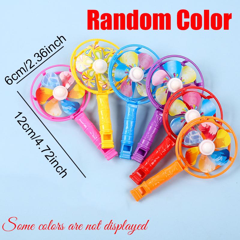 5-20PCS/Pack Assorted Colorful Whistle Fan Plastic Windmill Suitable for Party Goody Bag Fillers Game Rewards Gifts Keepsake ZYF