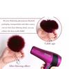 Colorful Pompoms Keychains Fluffy Plush Ball Faux Fur Keyring for Women Girl Hat Shoes Jewelry Bag Charms Accessories