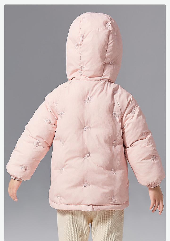 Double-Sided Cotton Jacket for Infants and Young Girls
