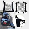 Motorcycle Cargo Net with Hooks Universal Bungee Net for Motorbike Bike