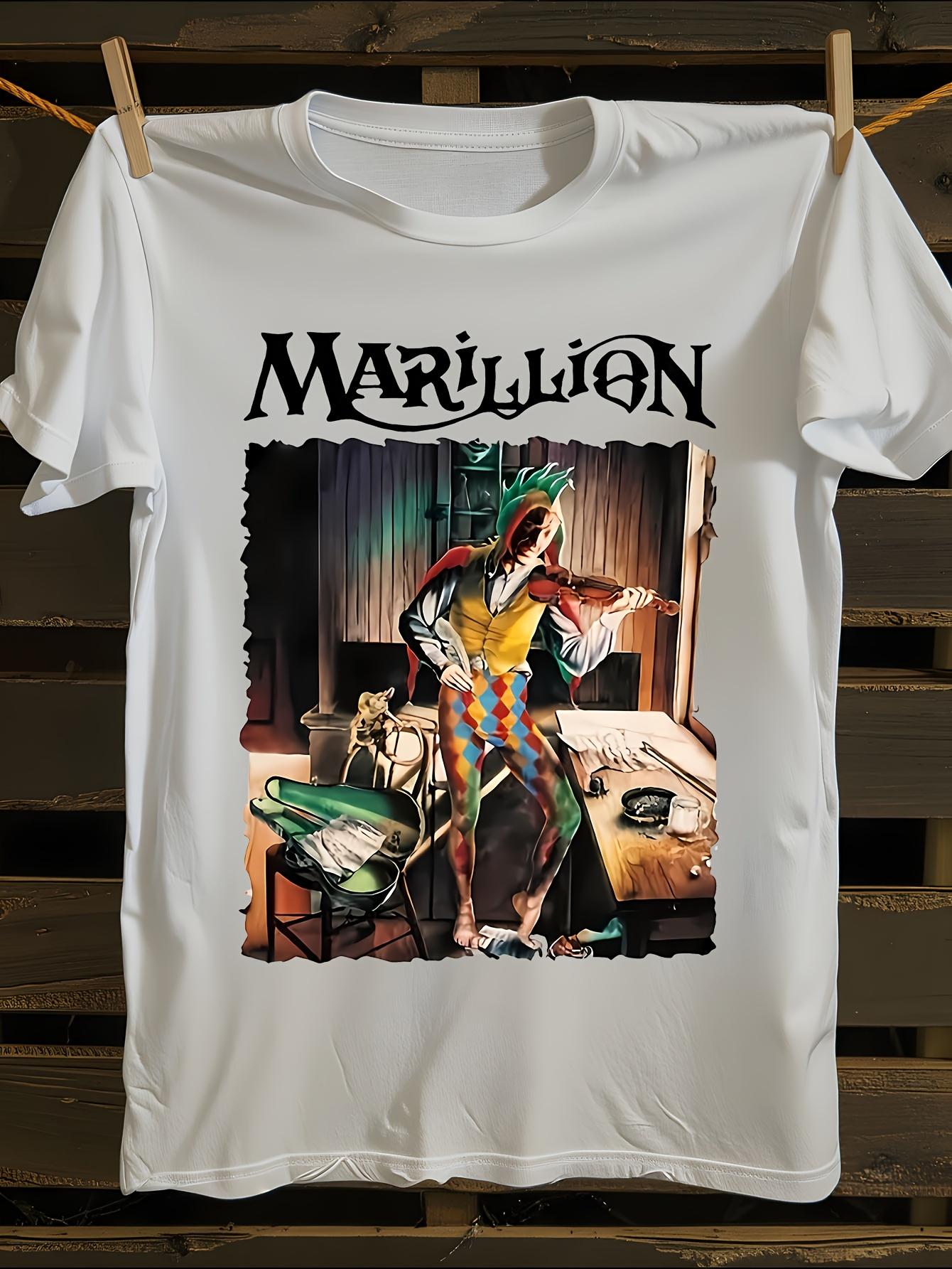 Marillion Logo Iconic Album Art Tshirt XXXL