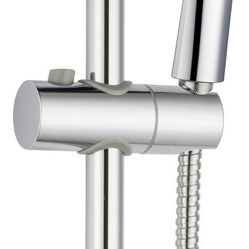 Adjustable Chrome Shower Head Holder Bracket