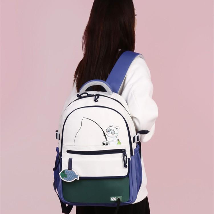 Grundschultasche Mode Wirbelsäulenschutz zur Entlastung des Kinderrucksacks Jungen und Mädchen Rucksack mit großem Fassungsvermögen