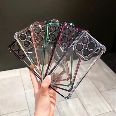 Case For Xiaomi 15T Pro Mi 15 T 5G Camera Protection Shell Electroplated Transparent Soft TPU Silicone Cover Shockproof Bumper