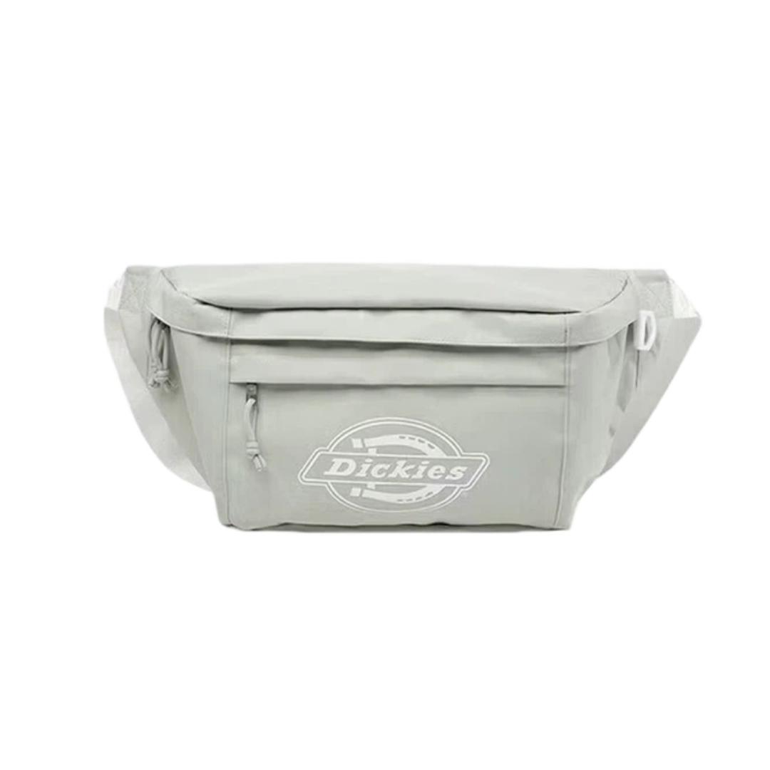 

Dickies Large Capacity Crossbody Bag, Lightweight, Multifunctional Street-Style Chest Bag, Waist Pack, Gray-White сірий колір