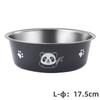 Non-Slip Dog Bowl for Large Medium and Small Dogs Cats Drinking Water Feeding Pet Bowl Stainless Steel Pet Food Bowl