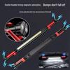 COB Strip Magnetic Work Light with Digital Display, Hook, White & Red Light for Car Repairs