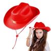 Kids Cowgirl Hat Birthday Party Cowgirl Hat Wide Brims Western Fedoras Hat