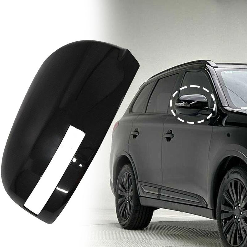Left/Right Car Side Rearview Mirror Cover Cap Replacement for Mitsubishi Outlander 2013 2014 2015 2016 2017 2018